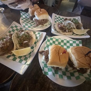 7 Mile House - Happy Hour angus beef taco x2 and happy hour pulled pork sliders x2 - Sports Bars Near Me - Brisbane, California 7 Mile House - Happy Hour angus beef taco x2 and happy hour pulled pork sliders x2 - Sports Bars Near Me - Brisbane, California