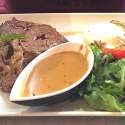 De Sloepe - Ierse rumsteak met pepersaus