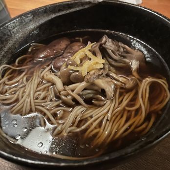 Soba-ya - Special soba with mushrooms and yuzu - Japanese Near Me - New York, New York Soba-ya - Special soba with mushrooms and yuzu - Japanese Near Me - New York, New York