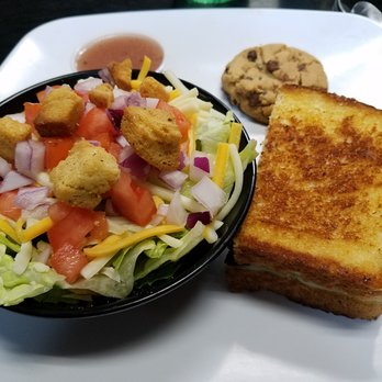Downtown Diner - side salad and 1/2 Turkey & Swiss - Diners Near Me - Frankfort, Indiana