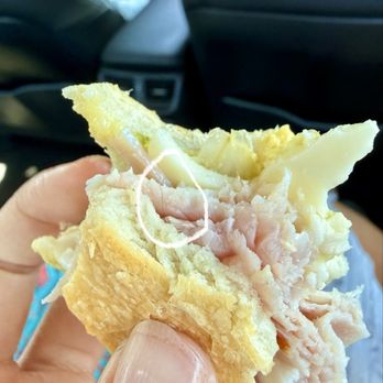 Sourdough & Co - Big piece of hair in the sandwich. - Sandwiches Near Me - Yorba Linda, California