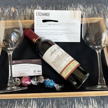 EXchange Hotel Vancouver - What a lovely welcome gift! - Hotels Near Me - Vancouver, British Columbia EXchange Hotel Vancouver - What a lovely welcome gift! - Hotels Near Me - Vancouver, British Columbia