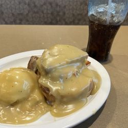 Hot turkey meal.   It's an open faced sandwich with mashed potatoes.