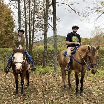 Cowgirl Up Stables - Thunder and Buck - a couple of great guys - Horseback Riding Near Me - Cherry Log, Georgia