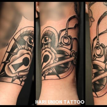 Superstardestroyer - Heart & Key by HARI UNION - Tattoo Near Me - Hamburg, HH