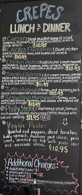 Menu photo 5 Cafe Crepes Bakersfield, CA