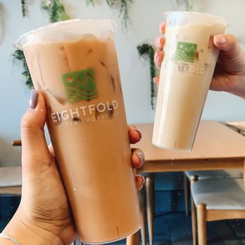 Eightfold Tea Shoppe - black sugar mt & wintermelon mt - Bubble Tea Near Me - Costa Mesa, California Eightfold Tea Shoppe - black sugar mt & wintermelon mt - Bubble Tea Near Me - Costa Mesa, California