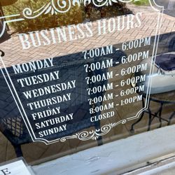 Jerry's Cleaners - Business Hours