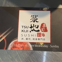 Tsukiji Sushi hours