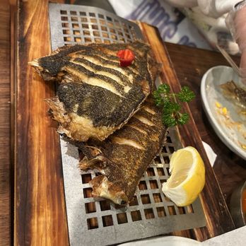 Master Oh's - Grilled flounder - Seafood Near Me - Santa Clara, California
