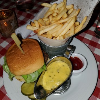 P.J. Clarke's - The standard burger and fries. Bearnaise is $3 extra. - American Near Me - Washington, DC, District of Columbia
