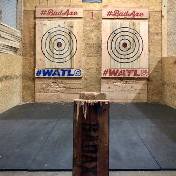 Bad Axe Throwing - November 2019 - Axe Throwing Near Me - Oklahoma City, Oklahoma