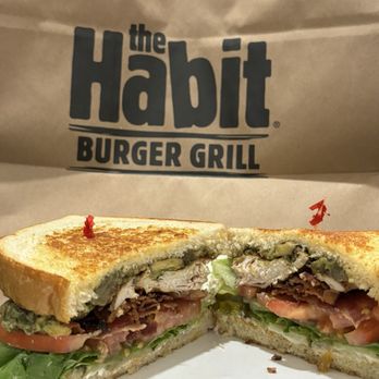 Habit Burger & Grill - Layers of flavor stacked high. Don't be deceived the sandwich is well portioned. - Burgers Near Me - Lexington, South Carolina Habit Burger & Grill - Layers of flavor stacked high. Don't be deceived the sandwich is well portioned. - Burgers Near Me - Lexington, South Carolina