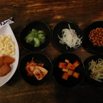 Bapbo Korean Restaurant - Complimentary side dishes - Korean Near Me - Toronto, Ontario Bapbo Korean Restaurant - Complimentary side dishes - Korean Near Me - Toronto, Ontario