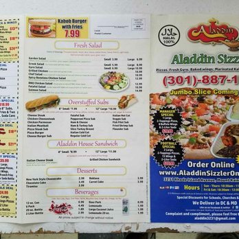 Aladdin Sizzler - All Halal Menu!!! - Halal Near Me - Mount Rainier, Maryland Aladdin Sizzler - All Halal Menu!!! - Halal Near Me - Mount Rainier, Maryland