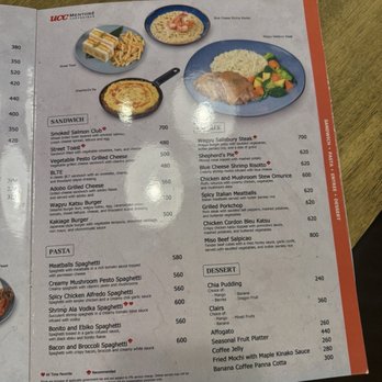 UCC Mentore Coffee + Bar - Menu - Cafes Near Me - Makati, NCR UCC Mentore Coffee + Bar - Menu - Cafes Near Me - Makati, NCR
