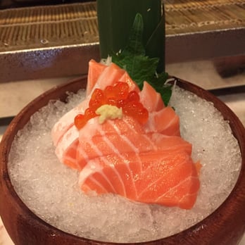 Uchi Dallas - Salmon sashimi - Japanese Near Me - Dallas, Texas Uchi Dallas - Salmon sashimi - Japanese Near Me - Dallas, Texas
