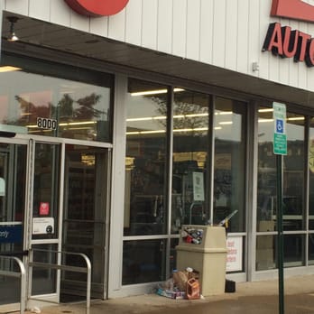 Pep Boys - Garbage can packed, this place needs more up keep. - Auto Repair Near Me - Manassas, Virginia