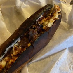 Greco Pizza - Hope you like your oven sub very well done.
