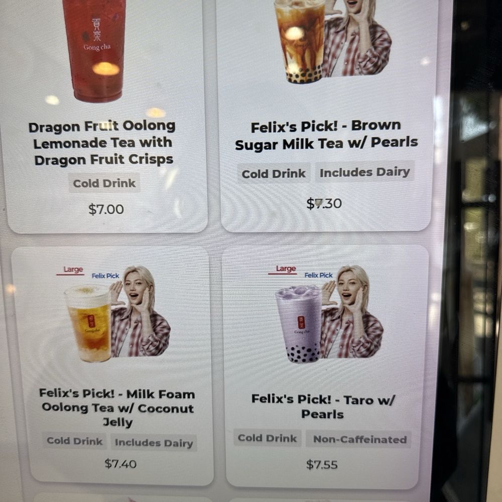 Gong cha - Felix's picks!! - Coffee & Tea Near Me - San Diego, California