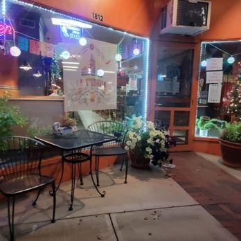 La Victoria - the outside of a restaurant with tables and chairs - Mexican Near Me - Victoria, Virginia La Victoria - the outside of a restaurant with tables and chairs - Mexican Near Me - Victoria, Virginia