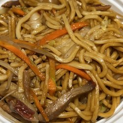 New King Dragon - Roast pork lo mein