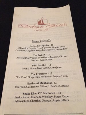 Menu photo 6 Dockside Bistro & Wine Bar Olympia, WA