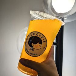 Choffie - Peach pomelo fruit tea. Yummy!