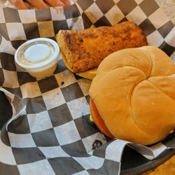 Copper Chimney Grill & Bar - Blackened mahi sandwich.