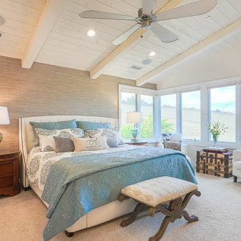 Sharon Fox Designs - Coastal Chic Bedroom - Interior Design Near Me - Carlsbad, California Sharon Fox Designs - Coastal Chic Bedroom - Interior Design Near Me - Carlsbad, California