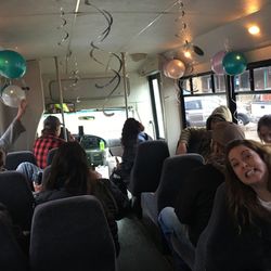 Hodag Cab - "Party Bus" for Kira Wesoloski's birthday. Went bar hopping said it was awesome & plans to do it every year!!