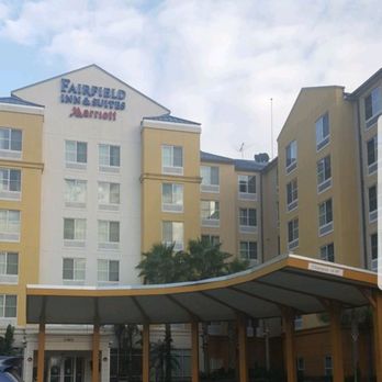 Fairfield by Marriott Inn & Suites Orlando at SeaWorld® - Front exterior - Hotels Near Me - Orlando, Florida