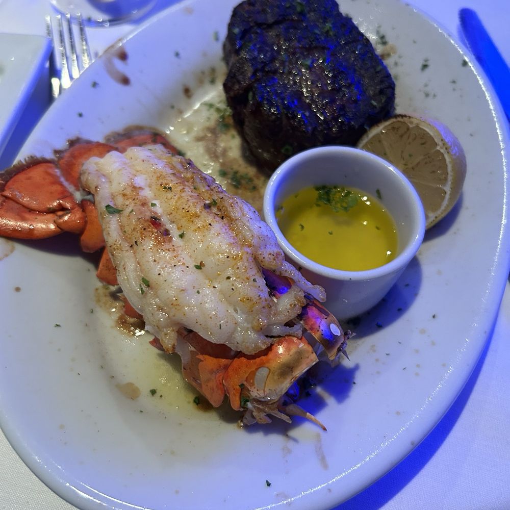 filet with lobster tail filet with lobster tail
