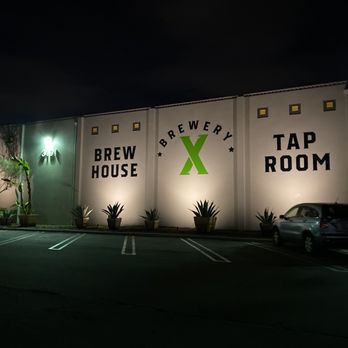 Brewery X - This is front but so not where you enter, there parking down the right side and you enter around the back - Breweries Near Me - Anaheim, California