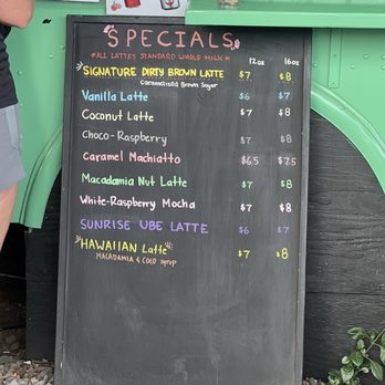 Vida’s coffee - Current menu - Food Trucks Near Me - Lahaina, Hawaii Vida’s coffee - Current menu - Food Trucks Near Me - Lahaina, Hawaii