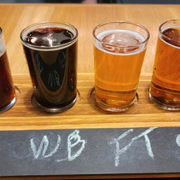 Flight of brews