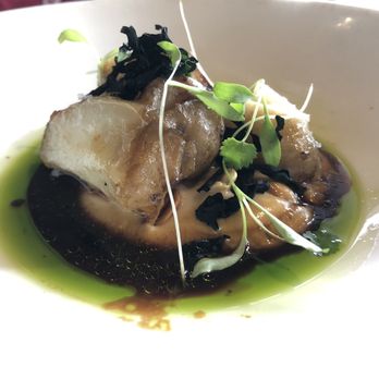Gunshow - Sunchokes, peanut, garlic, coffee, and seaweed (way better than it sounds) - New American Near Me - Atlanta, Georgia