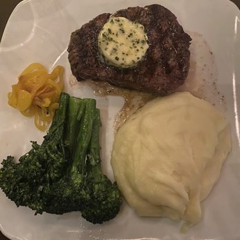 Stone Hearth Grille - 8oz Filet with tarragon butter - American Near Me - Tropic, Utah Stone Hearth Grille - 8oz Filet with tarragon butter - American Near Me - Tropic, Utah