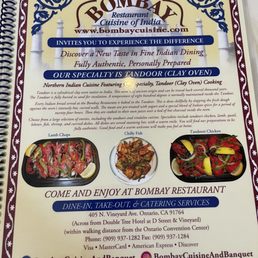 The menu The menu