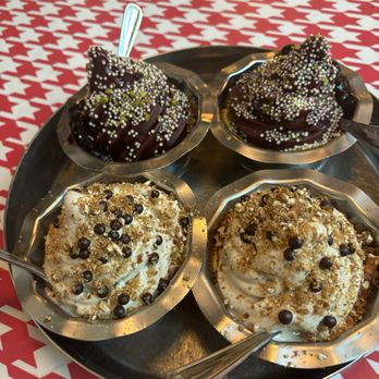 Laser Wolf - Blueberry ice cream and coffee ice cream - Middle Eastern Near Me - Philadelphia, Pennsylvania