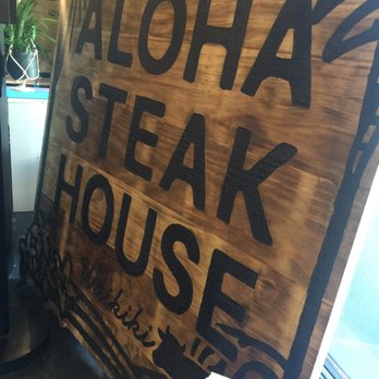 Aloha Steak House - Welcome sign - Steakhouses Near Me - Honolulu, Hawaii Aloha Steak House - Welcome sign - Steakhouses Near Me - Honolulu, Hawaii