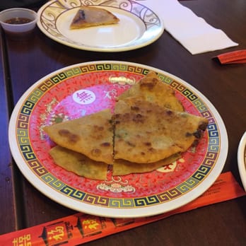 Dumpling House - Green onion bread - Chinese Near Me - Davis, California