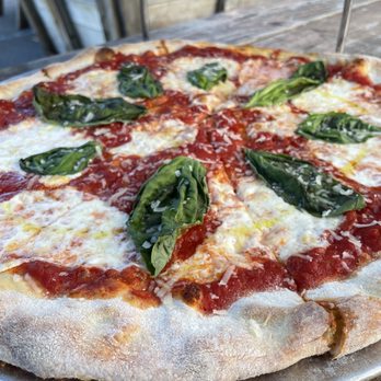 Corner Pizza - Margherita Burrata - Seafood Near Me - Encinitas, California Corner Pizza - Margherita Burrata - Seafood Near Me - Encinitas, California