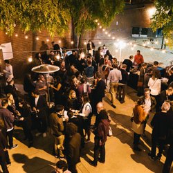 Silverlake Independent Jewish Community Center - The Courtyard is ideal for outdoor parties, dinners, and concerts
* Open air, tree lined
* Partially covered
* Playground