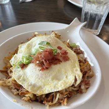 Broken Yolk Cafe - Hash Skillet (sub home fries for hash browns) - Breakfast & Brunch Near Me - Fullerton, California Broken Yolk Cafe - Hash Skillet (sub home fries for hash browns) - Breakfast & Brunch Near Me - Fullerton, California