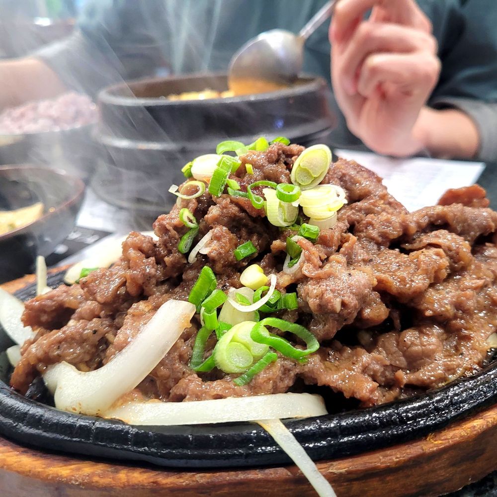 Tofu Bean Korean BBQ - Bulgogi, part of combo - Korean Near Me - Rowland Heights, California