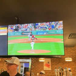 Bare Bones Grill and Bar - Watching the O's!
