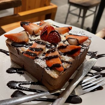 Caffe Bene - Strawberry Cream Cheese Honey Bread - Coffee & Tea Near Me - San Jose, California