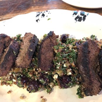 The Ranch - Quinoa kale salad with steak I requested well done - Steakhouses Near Me - Irving, Texas The Ranch - Quinoa kale salad with steak I requested well done - Steakhouses Near Me - Irving, Texas