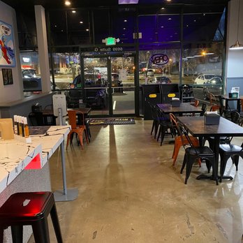 Hangry Burger - the interior of a restaurant - Burgers Near Me - Springfield, Virginia